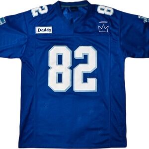 EvolveOrElse | Custom Varsity Blues “Tweeder” (82) Jersey! 1/1 only made 🔥🔥